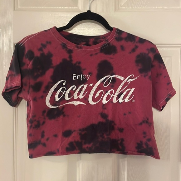 Target Other - tie die; coca cola crop tee;